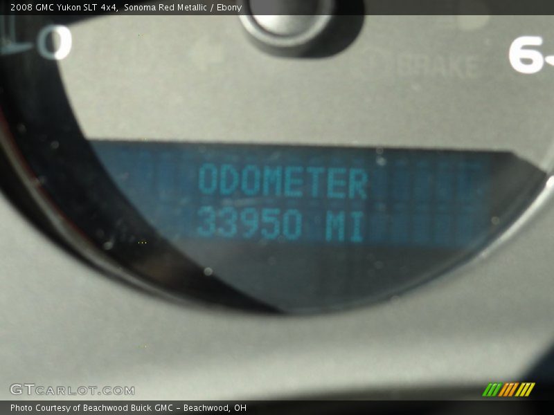 Sonoma Red Metallic / Ebony 2008 GMC Yukon SLT 4x4
