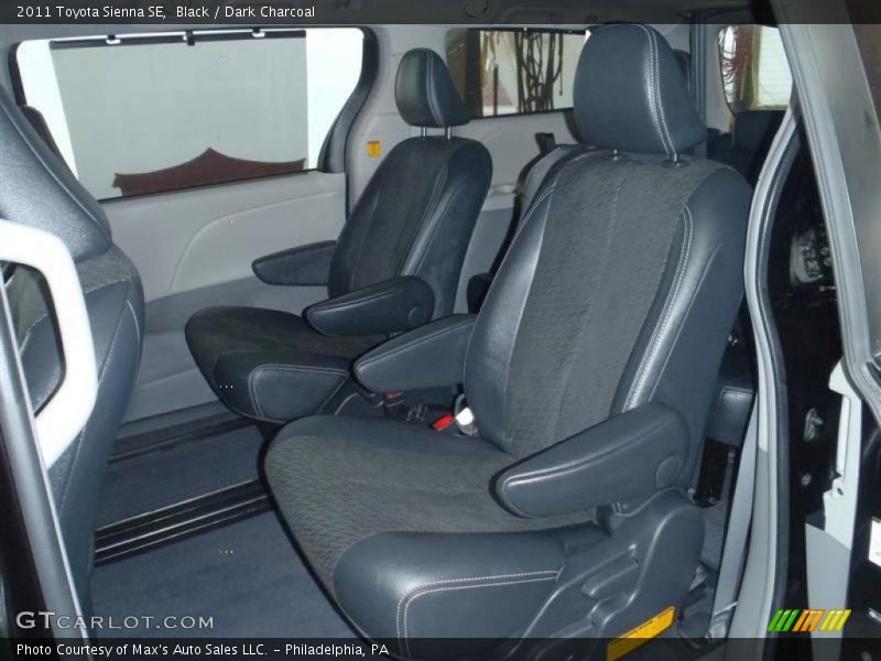 Black / Dark Charcoal 2011 Toyota Sienna SE