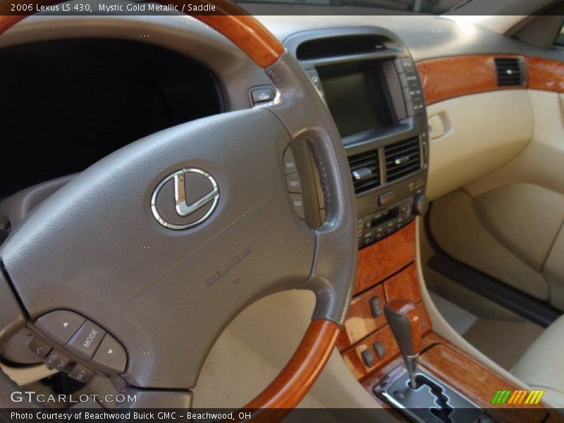 Mystic Gold Metallic / Saddle 2006 Lexus LS 430