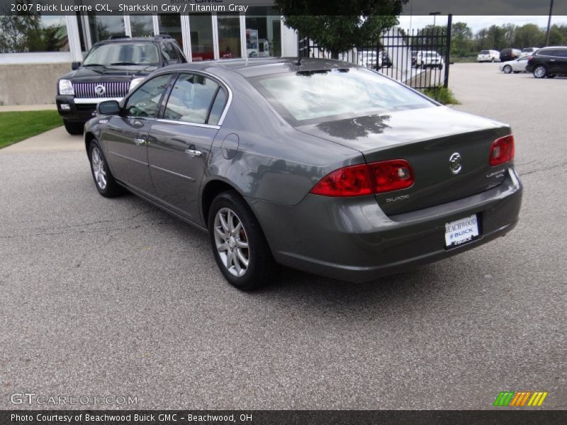 Sharkskin Gray / Titanium Gray 2007 Buick Lucerne CXL