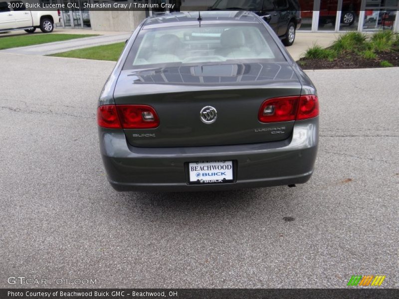 Sharkskin Gray / Titanium Gray 2007 Buick Lucerne CXL