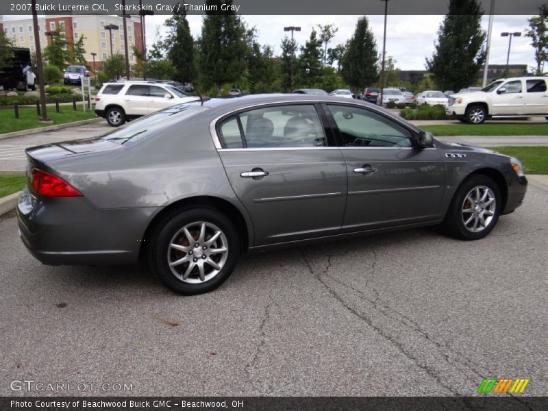 Sharkskin Gray / Titanium Gray 2007 Buick Lucerne CXL
