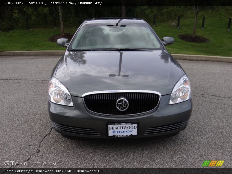Sharkskin Gray / Titanium Gray 2007 Buick Lucerne CXL