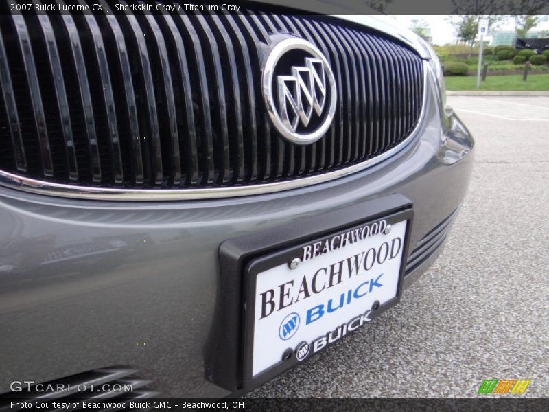 Sharkskin Gray / Titanium Gray 2007 Buick Lucerne CXL