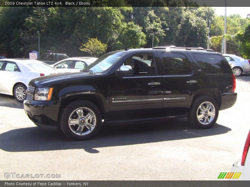 Black / Ebony 2009 Chevrolet Tahoe LTZ 4x4