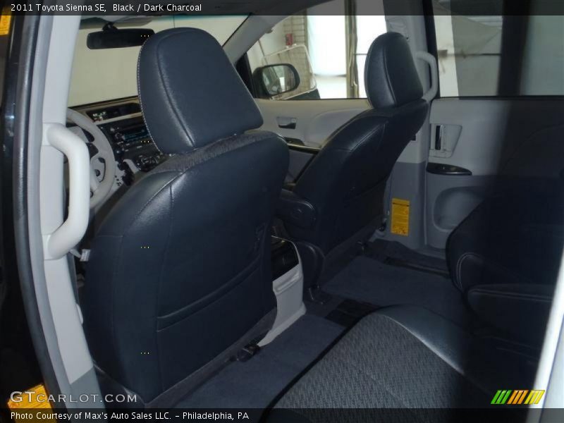 Black / Dark Charcoal 2011 Toyota Sienna SE