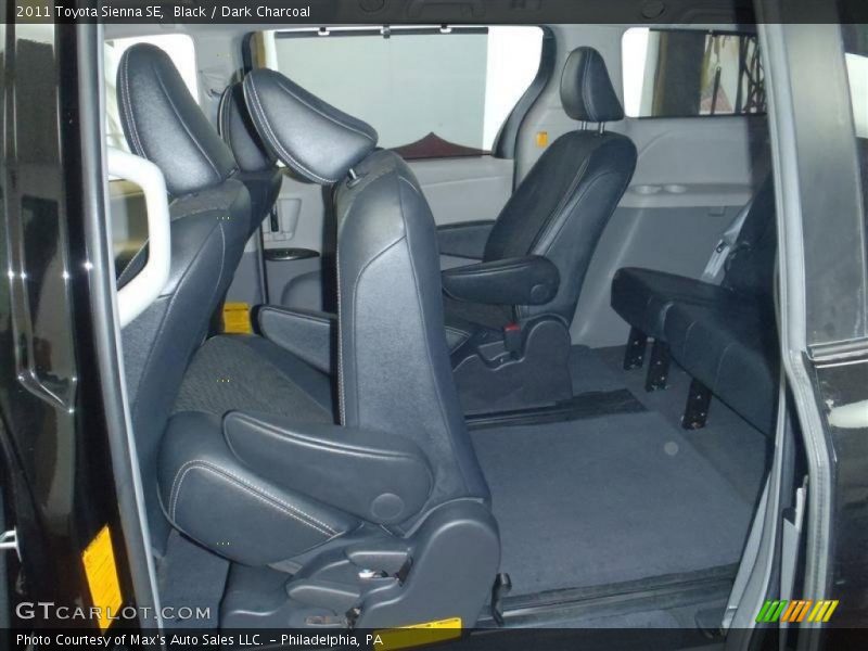 Black / Dark Charcoal 2011 Toyota Sienna SE