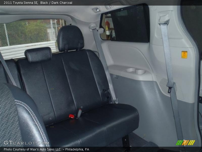 Black / Dark Charcoal 2011 Toyota Sienna SE
