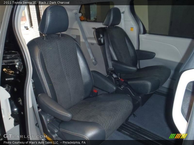 Black / Dark Charcoal 2011 Toyota Sienna SE