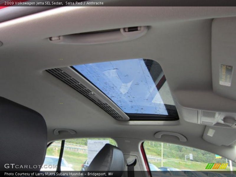 Salsa Red / Anthracite 2009 Volkswagen Jetta SEL Sedan