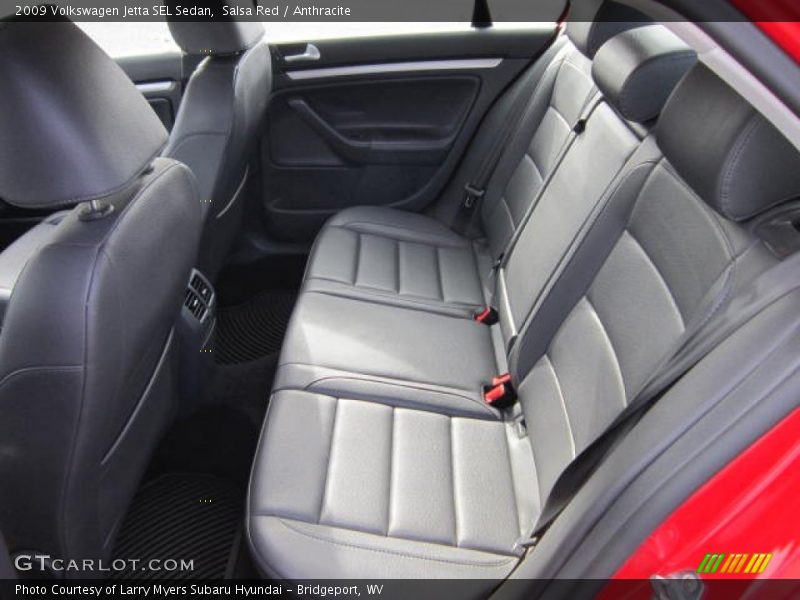 Salsa Red / Anthracite 2009 Volkswagen Jetta SEL Sedan