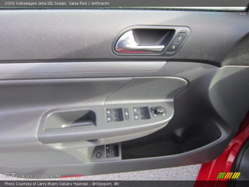 Salsa Red / Anthracite 2009 Volkswagen Jetta SEL Sedan