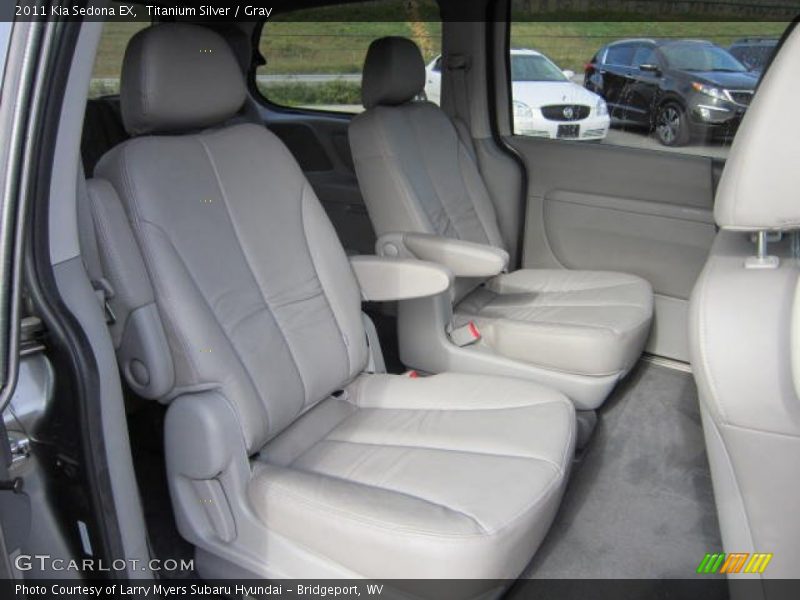  2011 Sedona EX Gray Interior