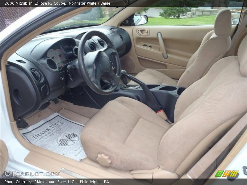  2000 Eclipse RS Coupe Beige Interior