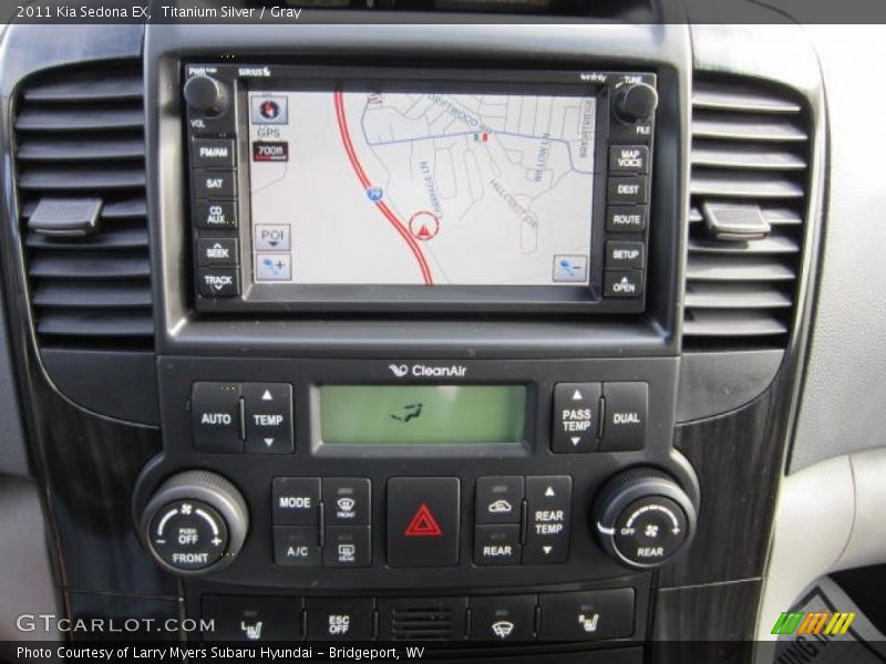 Navigation of 2011 Sedona EX