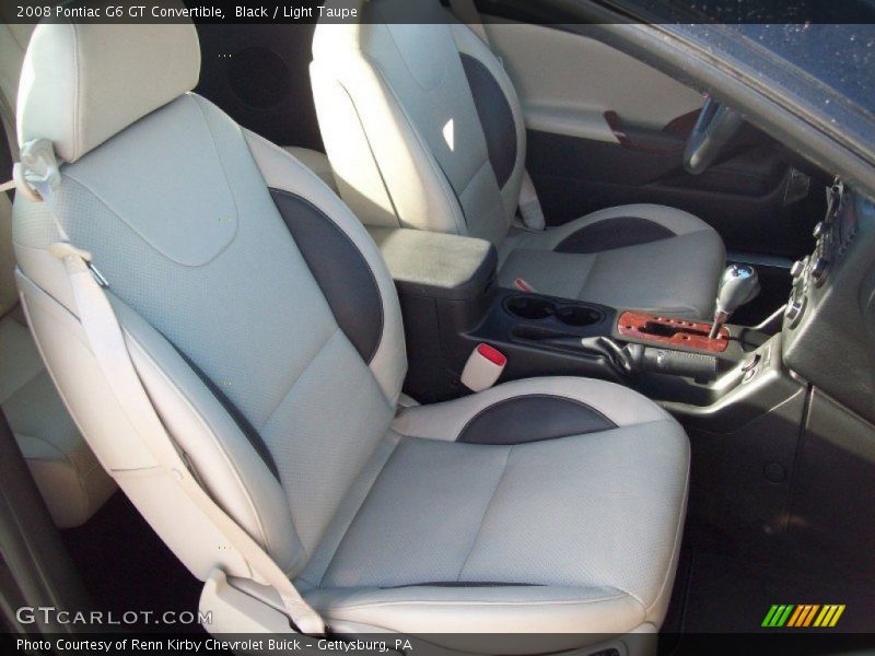 Black / Light Taupe 2008 Pontiac G6 GT Convertible