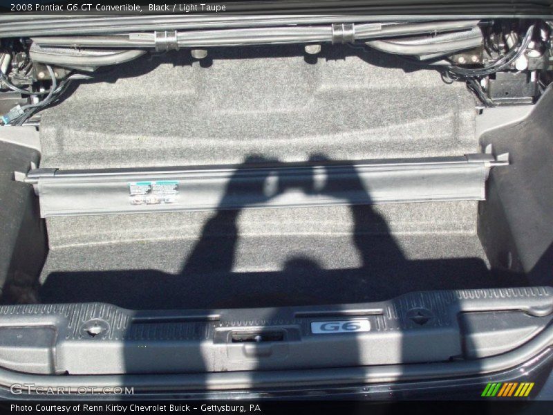 Black / Light Taupe 2008 Pontiac G6 GT Convertible