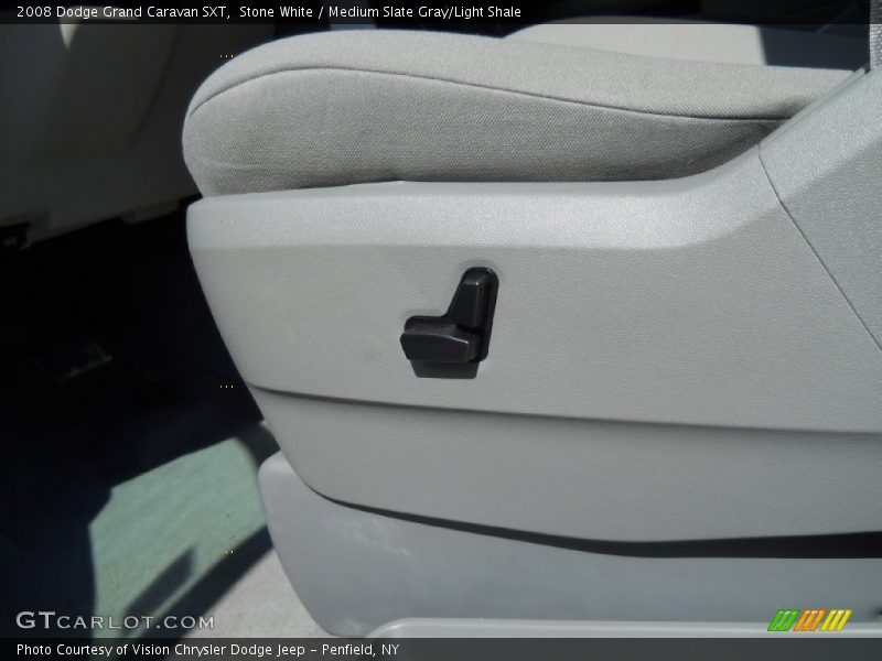 Stone White / Medium Slate Gray/Light Shale 2008 Dodge Grand Caravan SXT