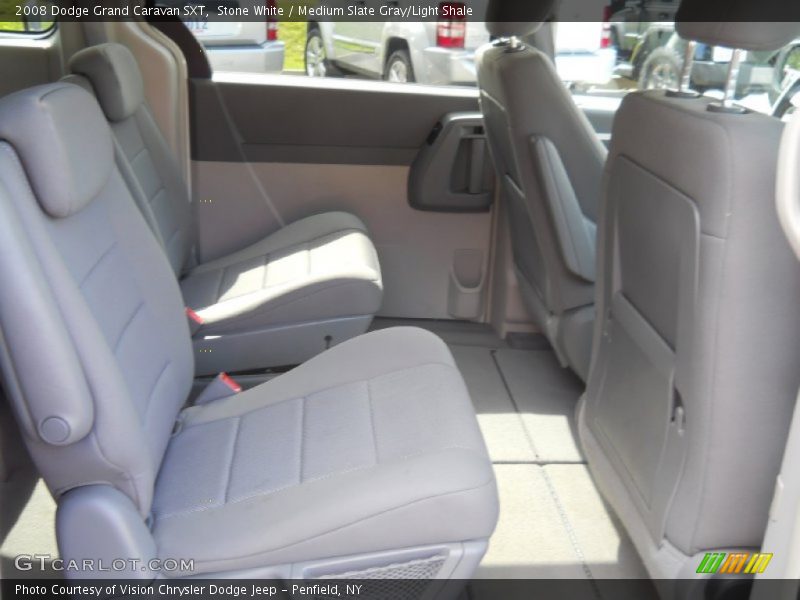 Stone White / Medium Slate Gray/Light Shale 2008 Dodge Grand Caravan SXT