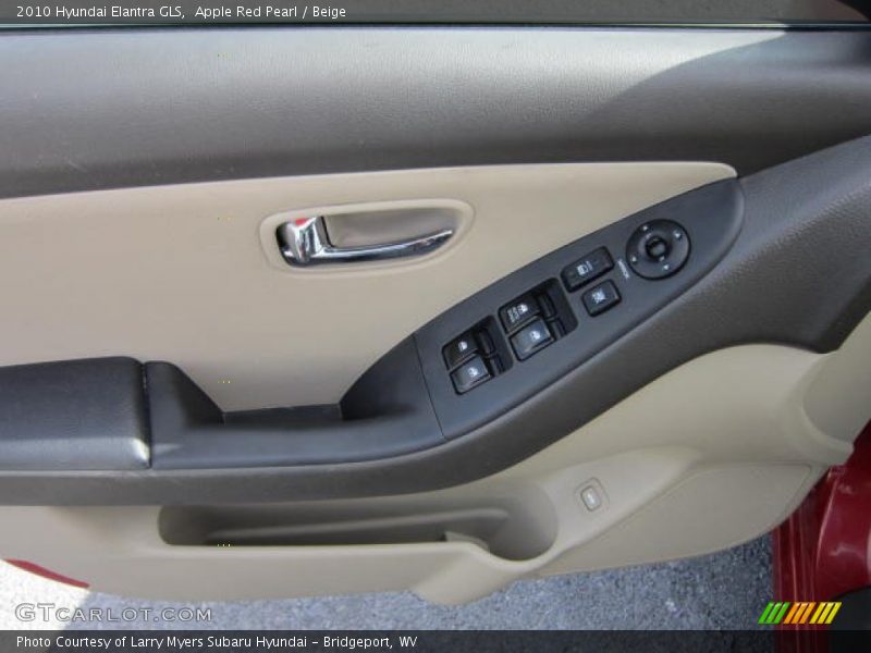 Apple Red Pearl / Beige 2010 Hyundai Elantra GLS