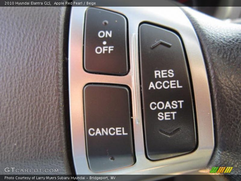 Apple Red Pearl / Beige 2010 Hyundai Elantra GLS