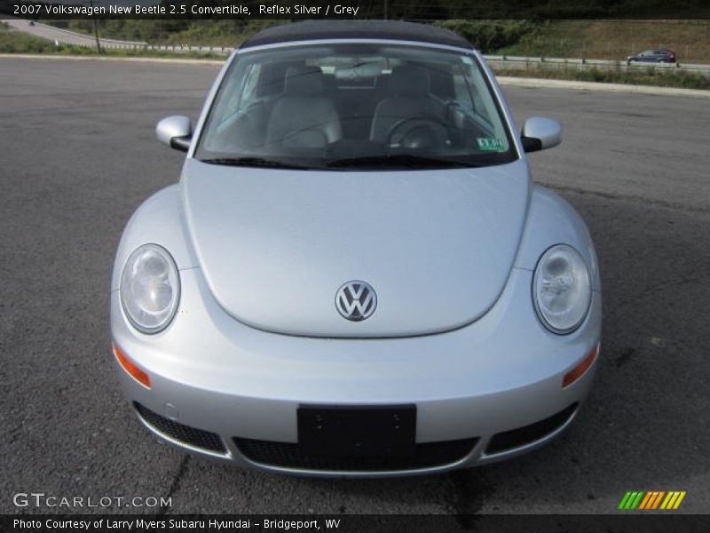 Reflex Silver / Grey 2007 Volkswagen New Beetle 2.5 Convertible