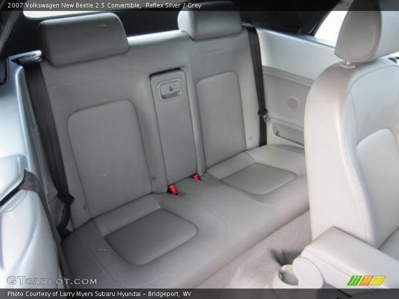  2007 New Beetle 2.5 Convertible Grey Interior