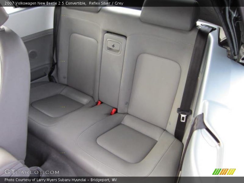 Reflex Silver / Grey 2007 Volkswagen New Beetle 2.5 Convertible