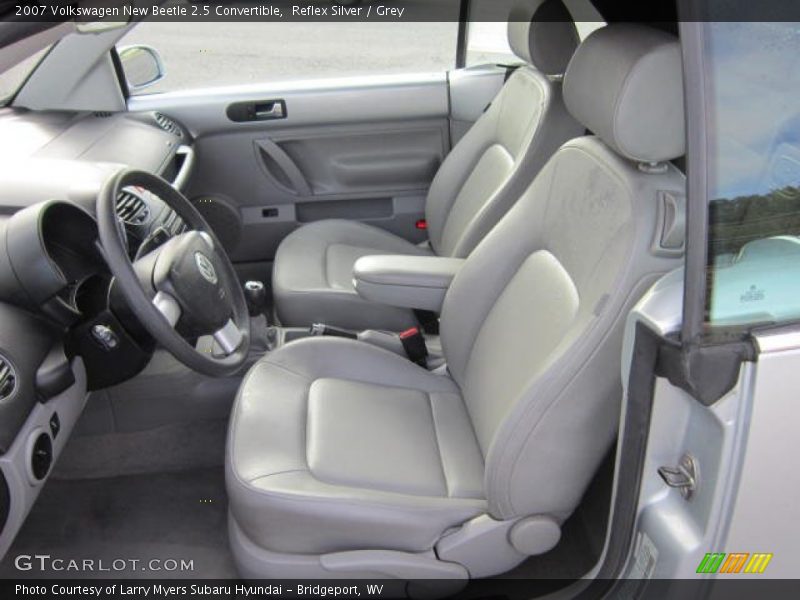  2007 New Beetle 2.5 Convertible Grey Interior