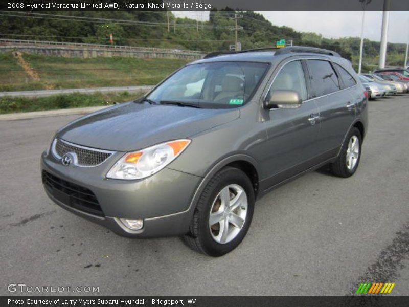 Natural Khaki Metallic / Beige 2008 Hyundai Veracruz Limited AWD