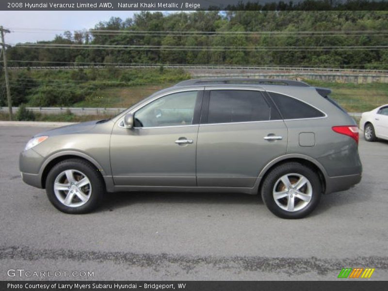 Natural Khaki Metallic / Beige 2008 Hyundai Veracruz Limited AWD