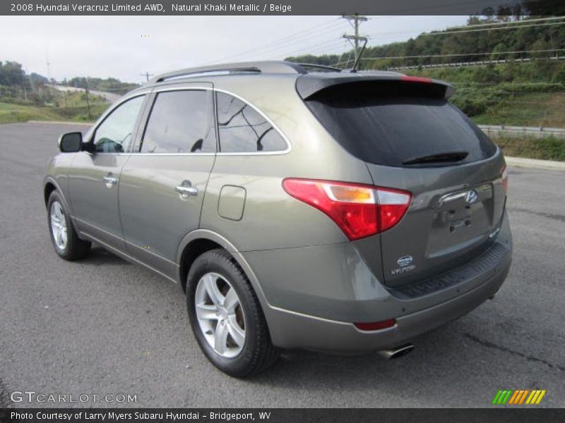 Natural Khaki Metallic / Beige 2008 Hyundai Veracruz Limited AWD
