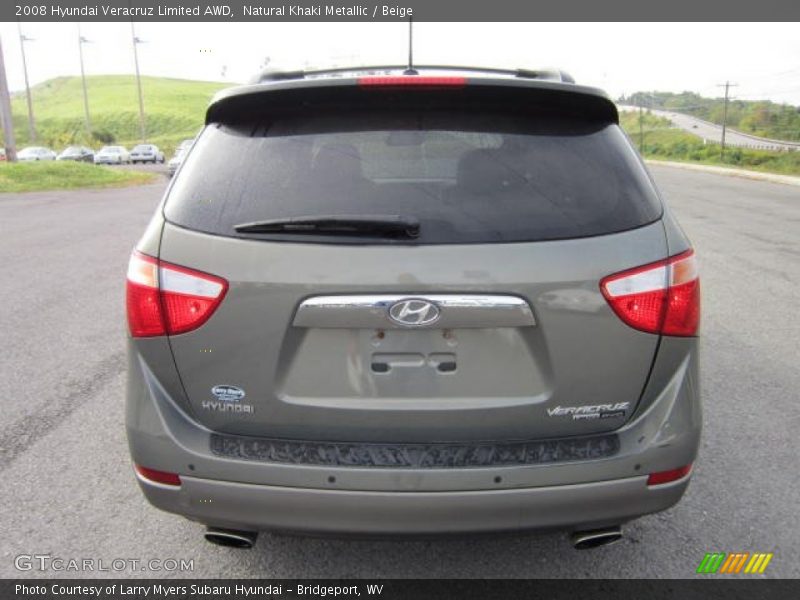 Natural Khaki Metallic / Beige 2008 Hyundai Veracruz Limited AWD