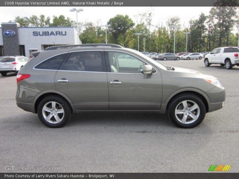 Natural Khaki Metallic / Beige 2008 Hyundai Veracruz Limited AWD