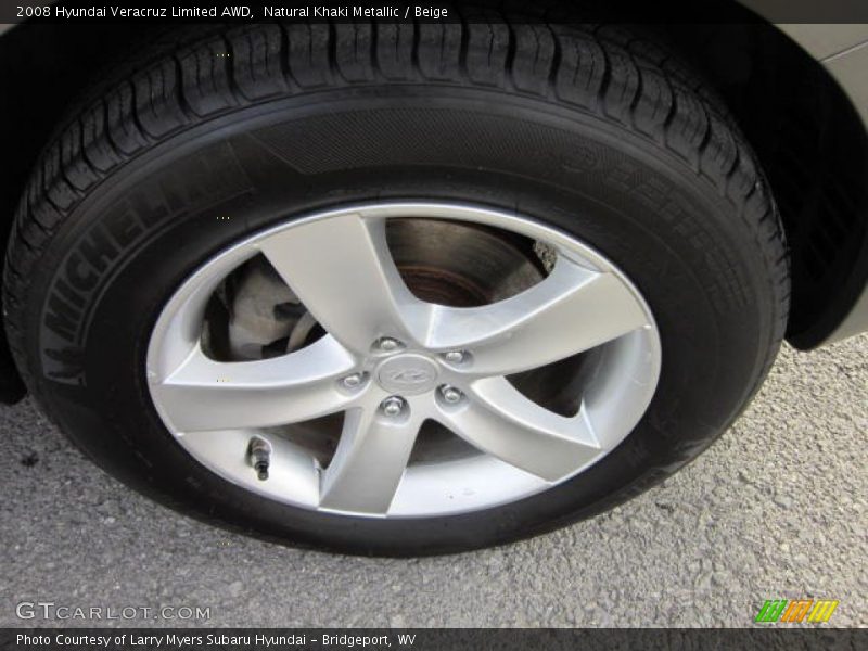Natural Khaki Metallic / Beige 2008 Hyundai Veracruz Limited AWD