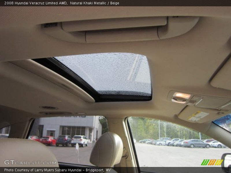 Natural Khaki Metallic / Beige 2008 Hyundai Veracruz Limited AWD