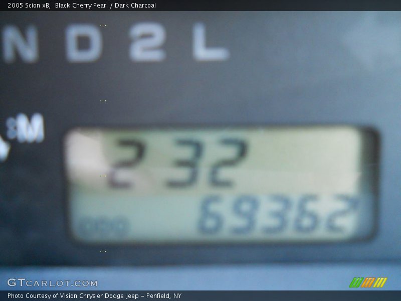 Black Cherry Pearl / Dark Charcoal 2005 Scion xB