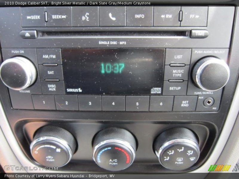 Bright Silver Metallic / Dark Slate Gray/Medium Graystone 2010 Dodge Caliber SXT