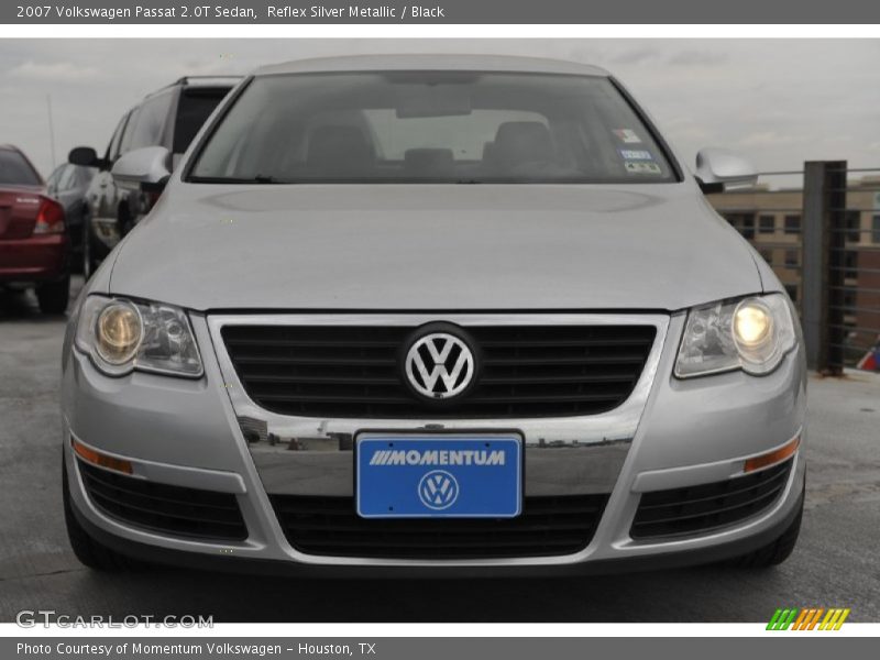 Reflex Silver Metallic / Black 2007 Volkswagen Passat 2.0T Sedan