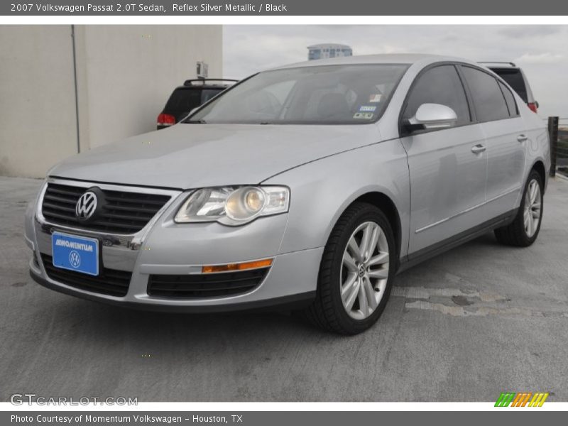 Reflex Silver Metallic / Black 2007 Volkswagen Passat 2.0T Sedan