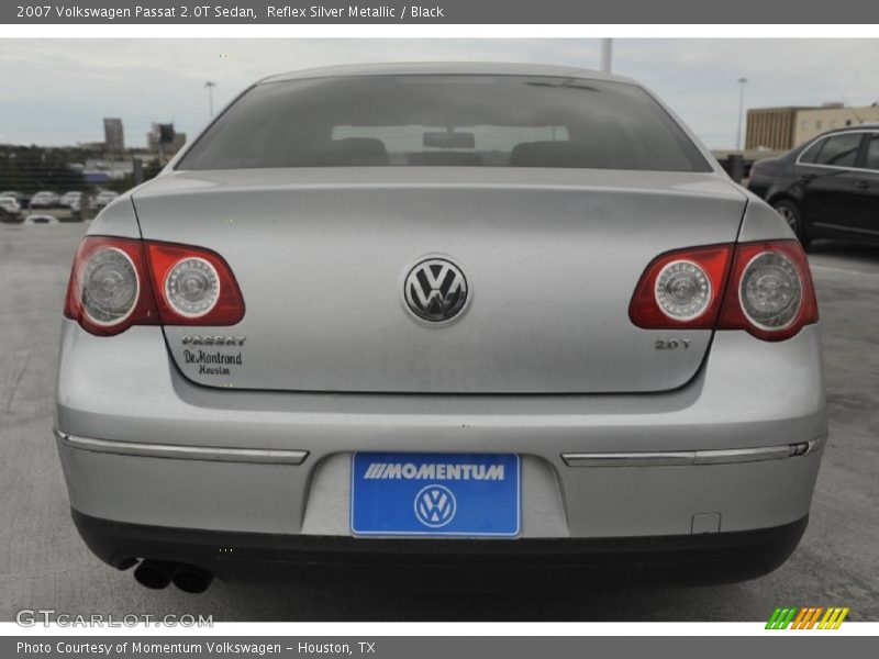 Reflex Silver Metallic / Black 2007 Volkswagen Passat 2.0T Sedan