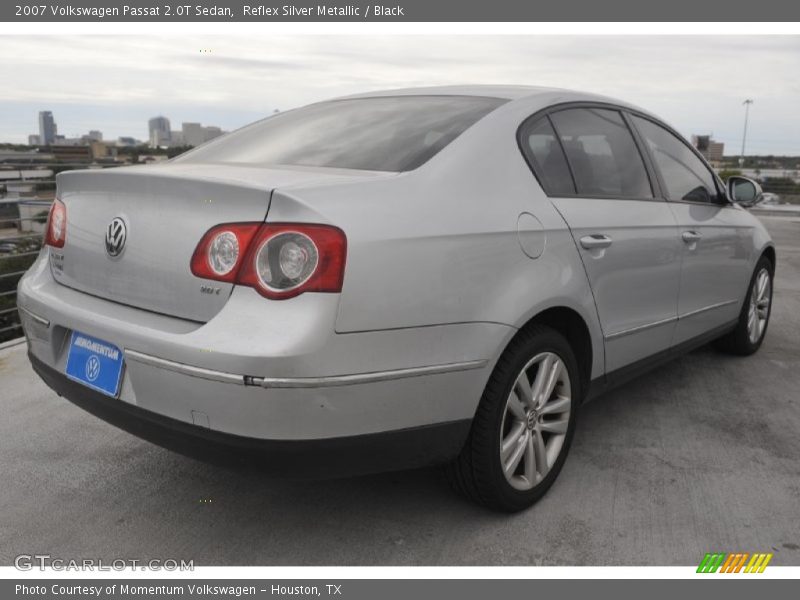 Reflex Silver Metallic / Black 2007 Volkswagen Passat 2.0T Sedan