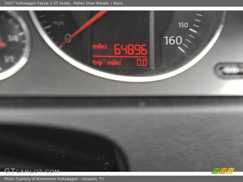 Reflex Silver Metallic / Black 2007 Volkswagen Passat 2.0T Sedan