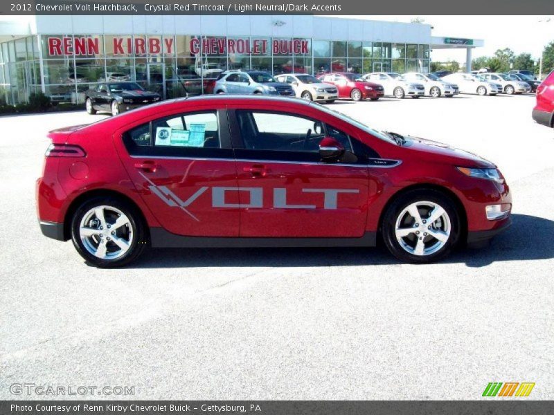 Crystal Red Tintcoat / Light Neutral/Dark Accents 2012 Chevrolet Volt Hatchback