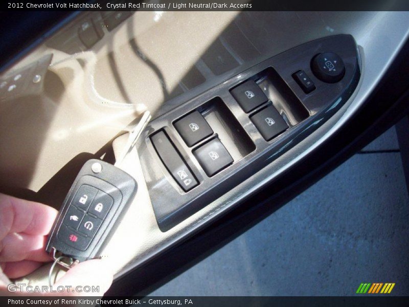 Crystal Red Tintcoat / Light Neutral/Dark Accents 2012 Chevrolet Volt Hatchback