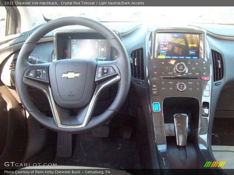 Crystal Red Tintcoat / Light Neutral/Dark Accents 2012 Chevrolet Volt Hatchback