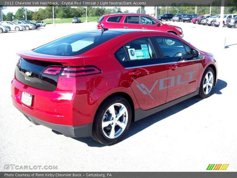 Crystal Red Tintcoat / Light Neutral/Dark Accents 2012 Chevrolet Volt Hatchback