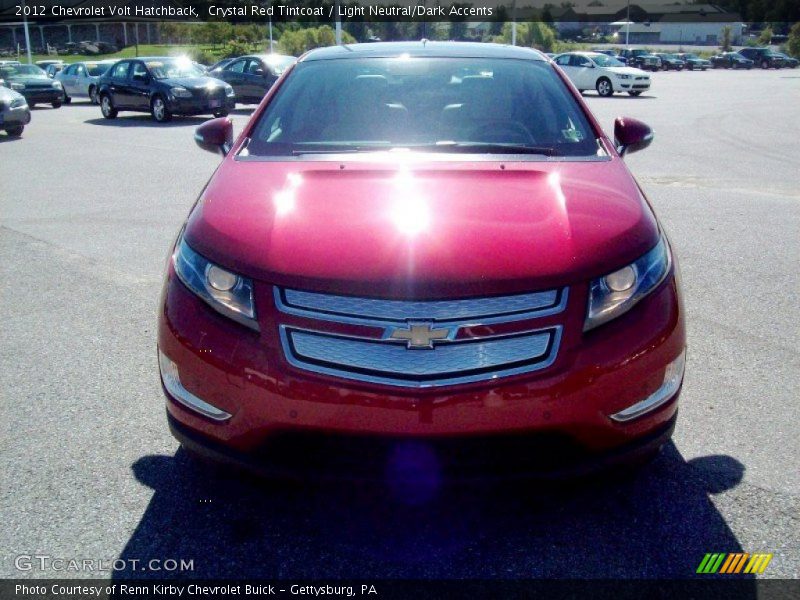 Crystal Red Tintcoat / Light Neutral/Dark Accents 2012 Chevrolet Volt Hatchback
