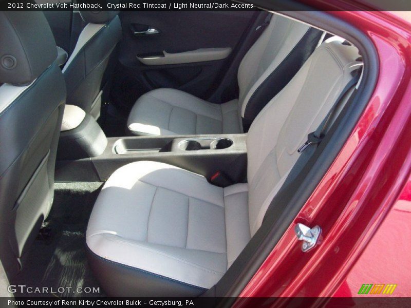  2012 Volt Hatchback Light Neutral/Dark Accents Interior