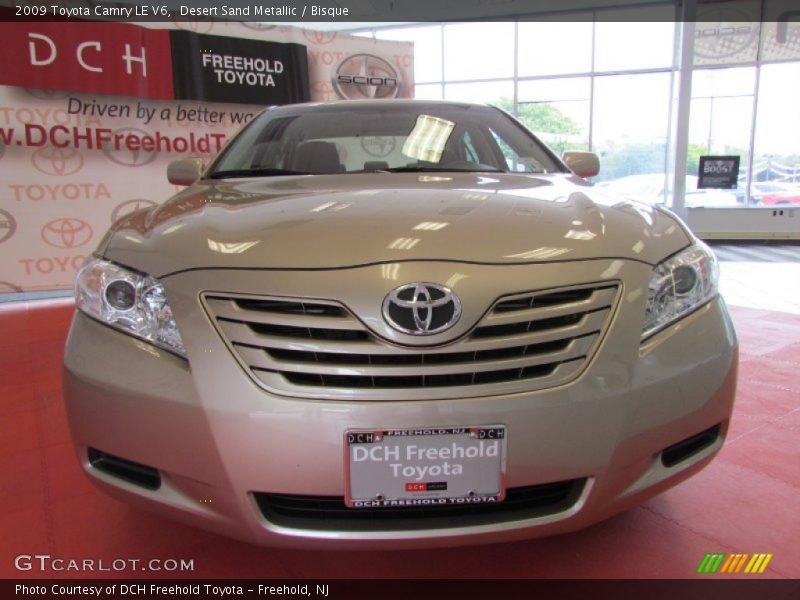 Desert Sand Metallic / Bisque 2009 Toyota Camry LE V6
